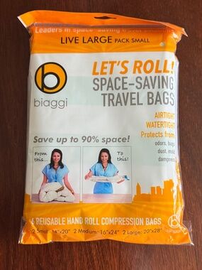 Let's Roll biaggi Compression Bags - NIP